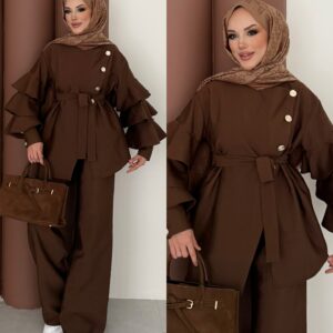 طقم التونيك والبنطلون الأكثر أناقة.. لإطلالة لا تُنسى